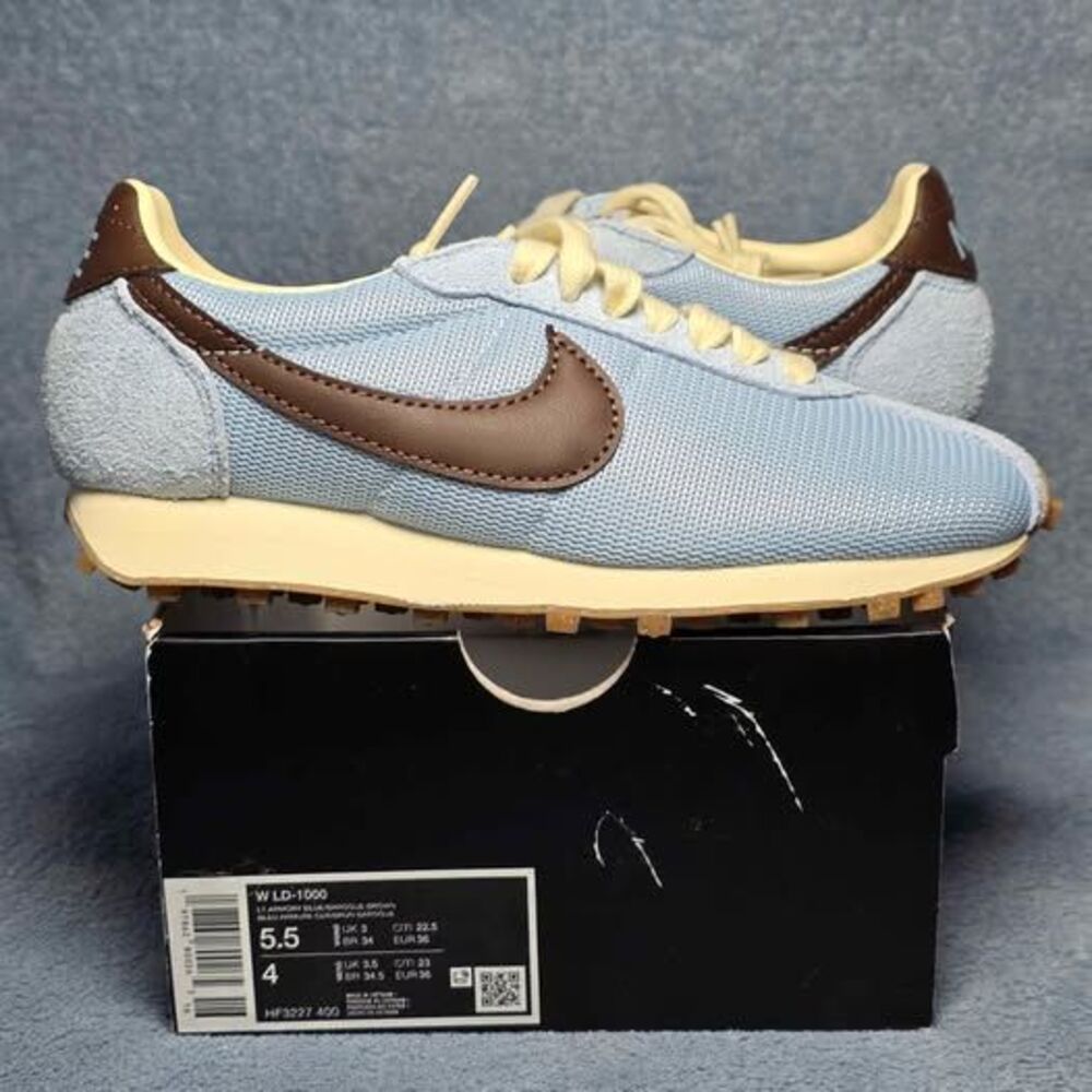 Nike W LD-1000 Light Armory Blue Baroque Brown Womens US 5.5 or Mens Size 4